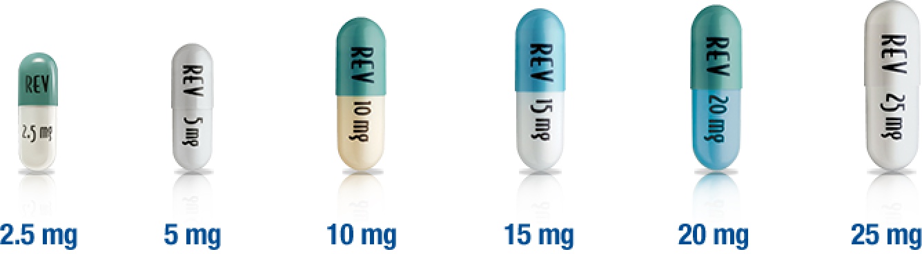 REVLIMID® capsules, dosing strengths